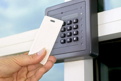 Keycard and scanner