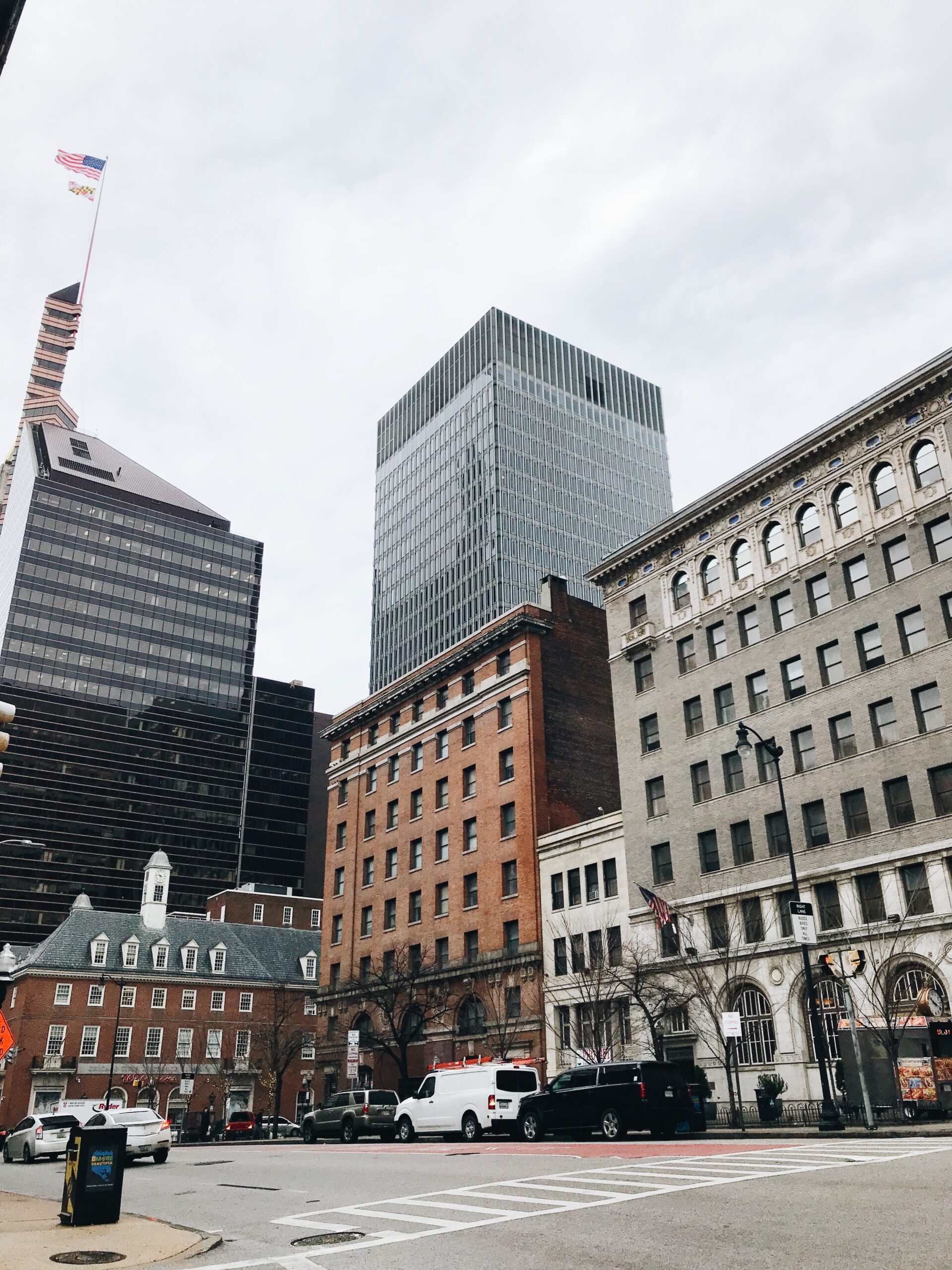 street view of city in maryland